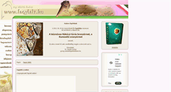 Desktop Screenshot of fagylalt.hu